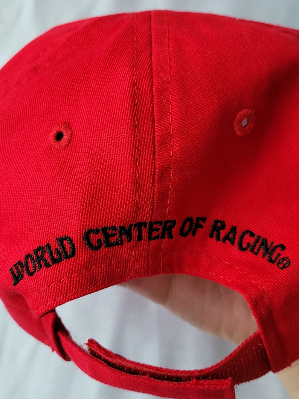Daytona International Speedway Red Embroidered Racing Cap Size OS